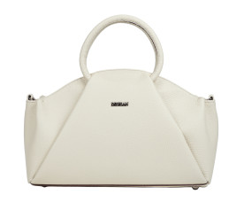 Женская кожаная сумка Desisan бежевая 6116-281
