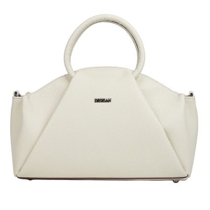Женская кожаная сумка Desisan бежевая 6116-281 – Фото 1