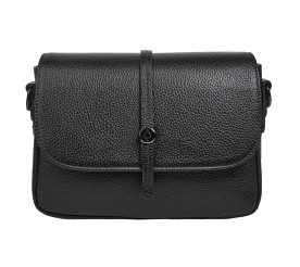 Женская кожаная сумка Desisan черная 2048-011 