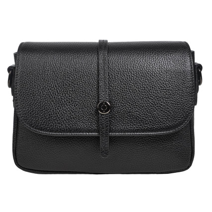 Женская кожаная сумка Desisan черная 2048-011 – Фото 1