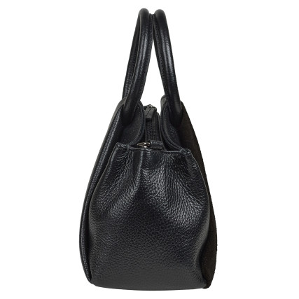 Женская кожаная сумка Desisan черная 6116-211 – Фото 3