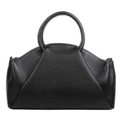 Женская кожаная сумка Desisan черная 6116-211 – Фото 4