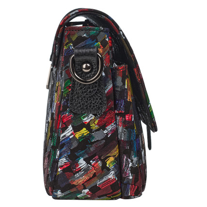 Женская кожаная сумка Desisan яркая 2048-734 – Фото 3