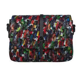 Женская кожаная сумка Desisan яркая 2048-734