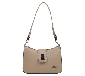 Женская кожаная сумка KARYA капучино 5085-50