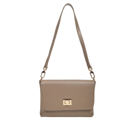 Женская кожаная сумка KARYA тауп 5076-51