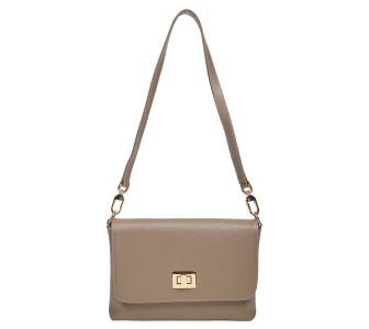 Женская кожаная сумка KARYA тауп 5076-51