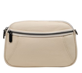 Женская кожаная сумка Mike Browen бежевая MB7270beige