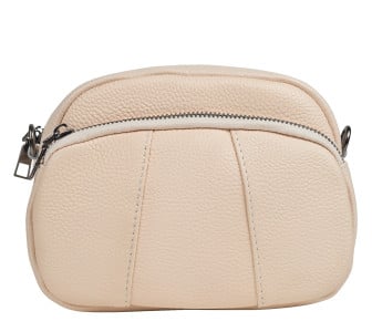 Женская кожаная сумка Mike Browen бежевая MB7310beige