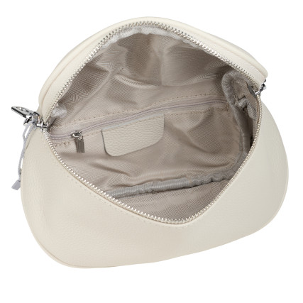 Женская кожаная сумка Mike Browen бежевая MB8622-5beige – Фото 6