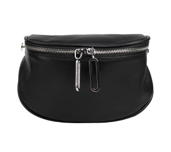 Женская кожаная сумка Mike Browen черная MB8622-5black
