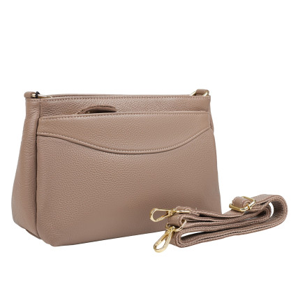 Женская кожаная сумка Mike Browen капучино MB651cappuccino – Фото 2