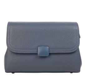 Женская кожаная сумка Mike Browen синяя MB2206blue