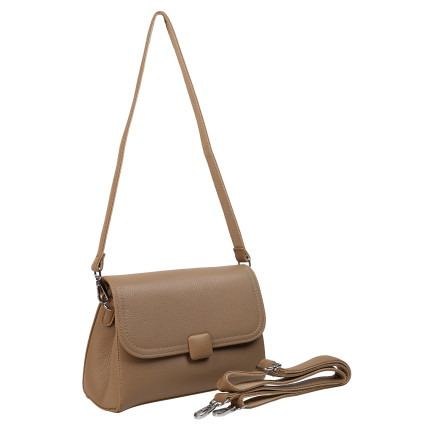Женская кожаная сумка Mike Browen тауп MB2206taupe – Фото 2