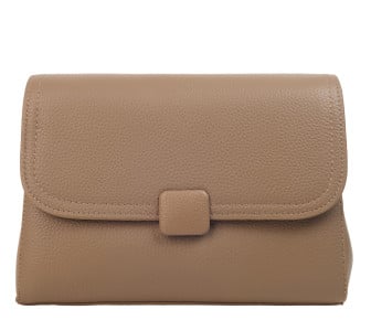 Женская кожаная сумка Mike Browen тауп MB2206taupe
