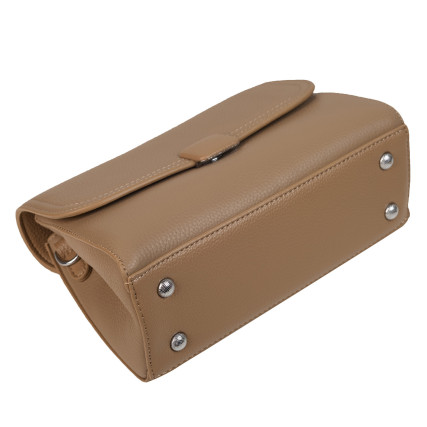 Женская кожаная сумка Mike Browen тауп MB2206taupe – Фото 5
