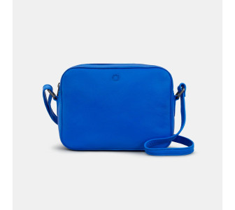 Женская кожаная сумка Yoshi Belmont синяя YB240 37