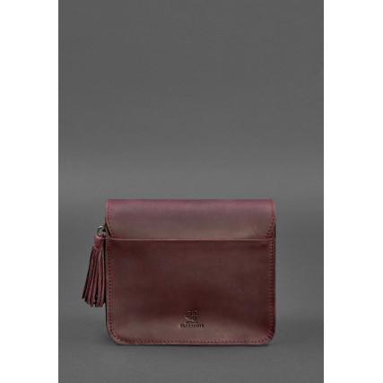 Женская сумка Лилу Blanknote бордовая BN-BAG-3-vin-man-kr – Фото 4