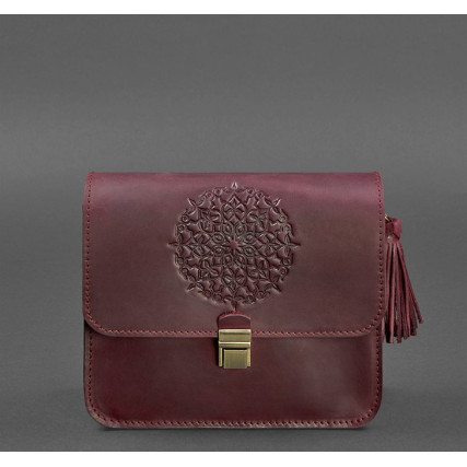 Женская сумка Лилу Blanknote бордовая BN-BAG-3-vin-man-kr – Фото 1