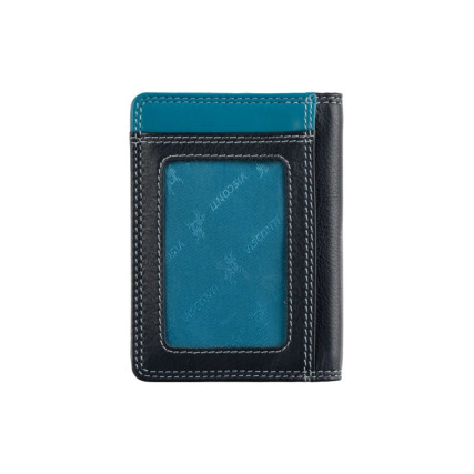 Картхолдер кожаный VISCONTI RB111 Madagascar (Blue Multi) – Фото 3