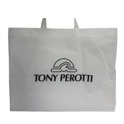 Дорожная кожаная сумка TONY PEROTTI (Италия) черная Italico 8320L nero