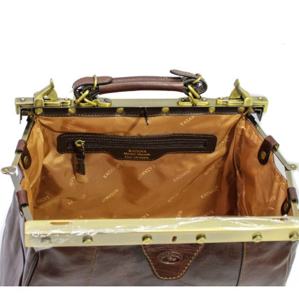 Дорожный саквояж KATANA коричневый K8250-2 – Фото 6