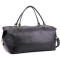 Кожаная черная дорожная сумка саквояж Sak-002black