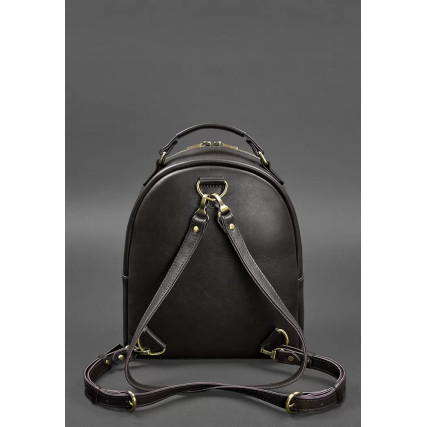 Кожаный  рюкзак BlankNote Kylie шоколадный BN-BAG-22-choko – Фото 3