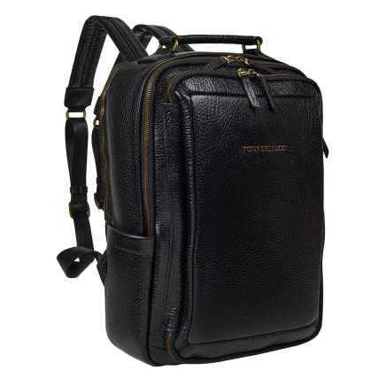 Кожаный рюкзак Tony Bellucci черный 5267-893 – Фото 2