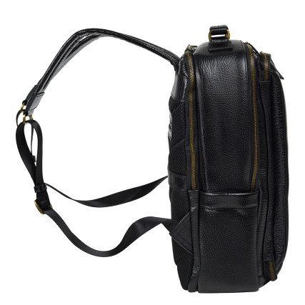 Кожаный рюкзак Tony Bellucci черный 5267-893 – Фото 3