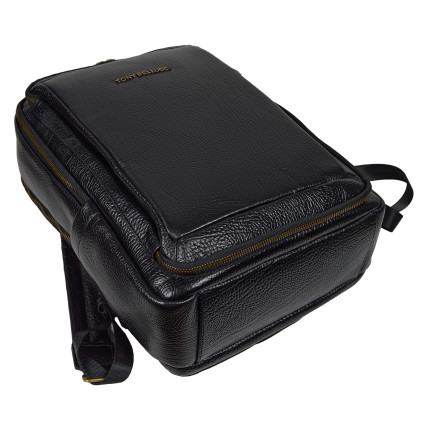 Кожаный рюкзак Tony Bellucci черный 5267-893 – Фото 5