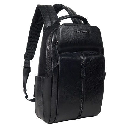Кожаный рюкзак Tony Bellucci черный 5272-101 – Фото 2