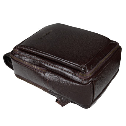 Кожаный рюкзак Tony Bellucci коричневый 5267-886 – Фото 5