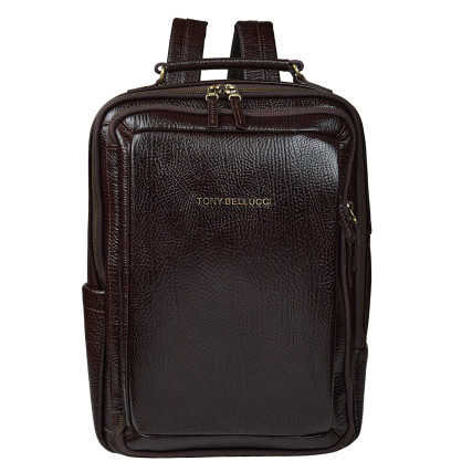 Кожаный рюкзак Tony Bellucci коричневый 5267-886 – Фото 1