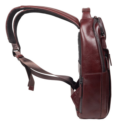 Кожаный рюкзак Tony Bellucci коричневый 5272-4 – Фото 3