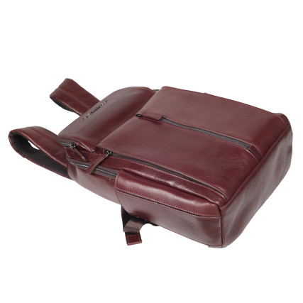 Кожаный рюкзак Tony Bellucci коричневый 5272-4 – Фото 5