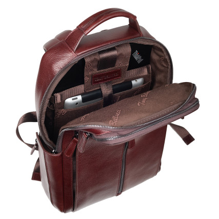 Кожаный рюкзак Tony Bellucci коричневый 5272-4 – Фото 7
