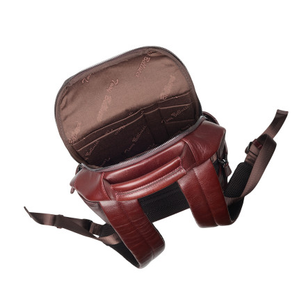 Кожаный рюкзак Tony Bellucci коричневый 5272-4 – Фото 8