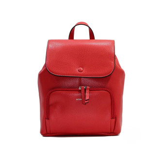 Кожаный женский рюкзак Katana красный k18105-8