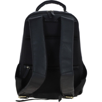 Рюкзак кожаный Ashwood черный K47 BLK – Фото 3