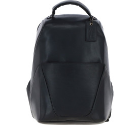 Рюкзак кожаный Ashwood черный K47 BLK