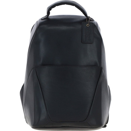 Рюкзак кожаный Ashwood черный K47 BLK – Фото 1