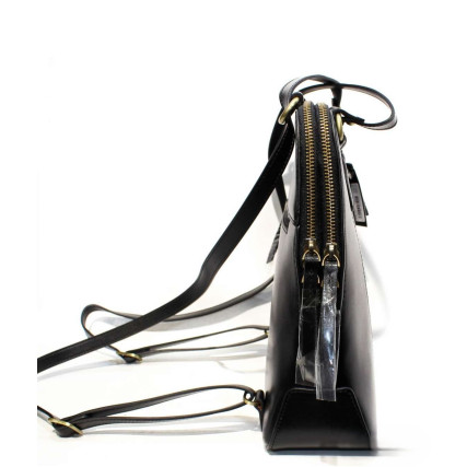 Женская кожаная сумка-рюкзак Katana черная K64206-1