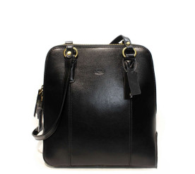 Женская кожаная сумка-рюкзак Katana черная K64206-1