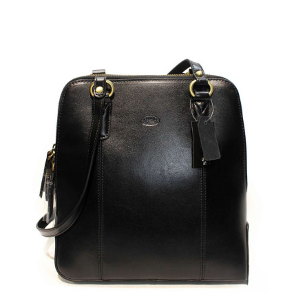 Женская кожаная сумка-рюкзак Katana черная K64206-1