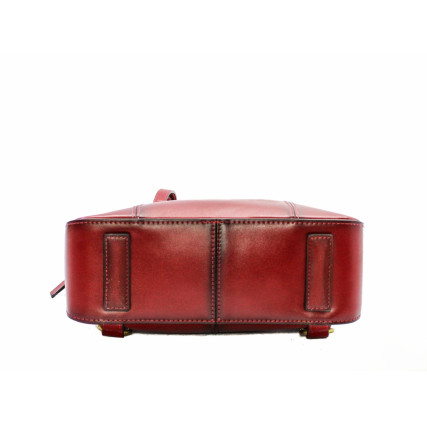 Женская кожаная сумка-рюкзак Katana красная K64206-8