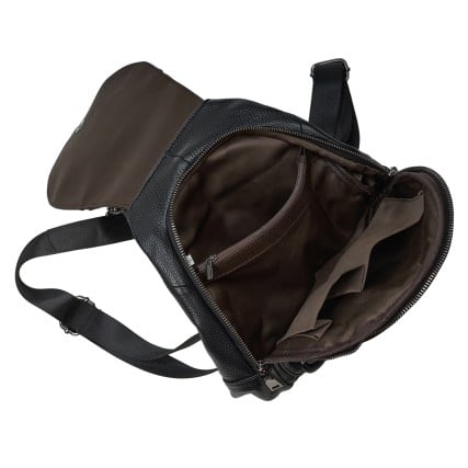 Женский кожаный рюкзак Mike Browen черный MB3192black – Фото 6