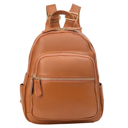 Женский кожаный рюкзак Mike Browen рыжий MB172orange – Фото 1