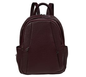 Женский кожаный рюкзак Virginia Conti бордовый VC02443bordo