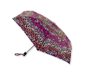 Зонт женский Fulton L501 Tiny-2 Funky Leopard (Розовый леопард) L501-042038